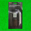 12 Pcs Charcoal Set