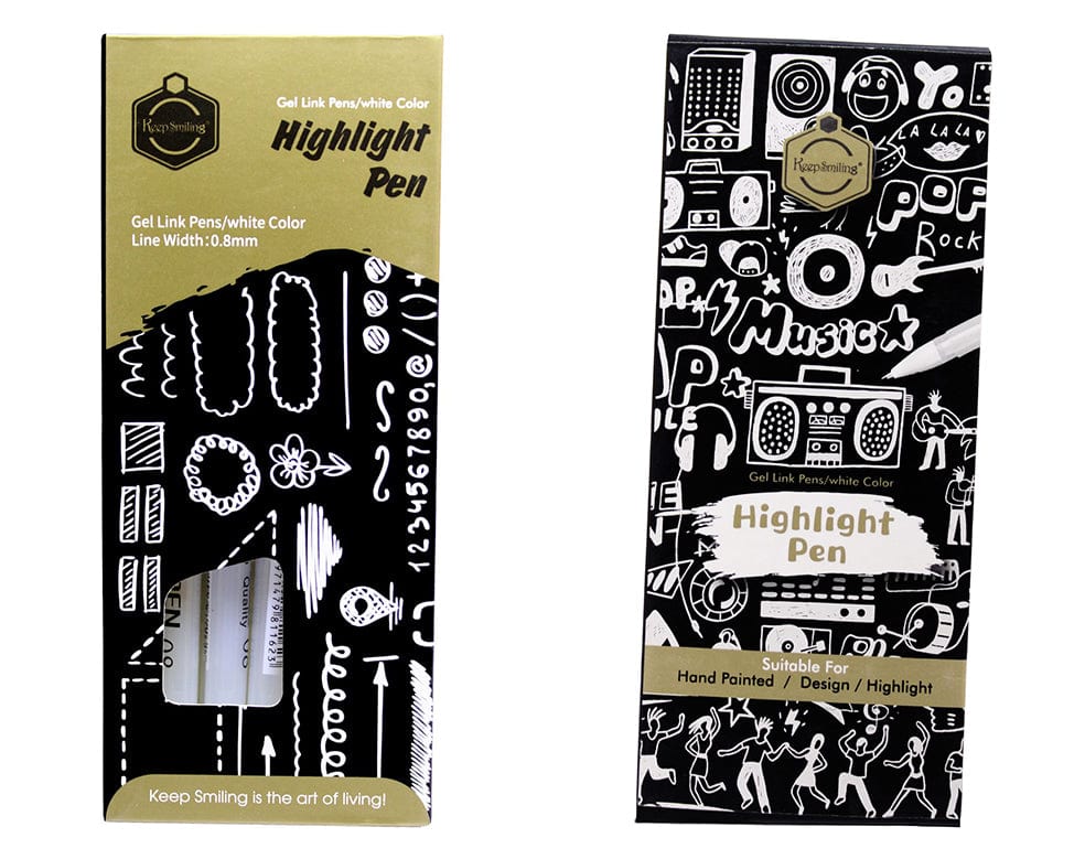 12Pcs Highlight Pen
