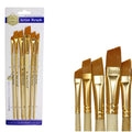 6 Pc Angular Brush Set