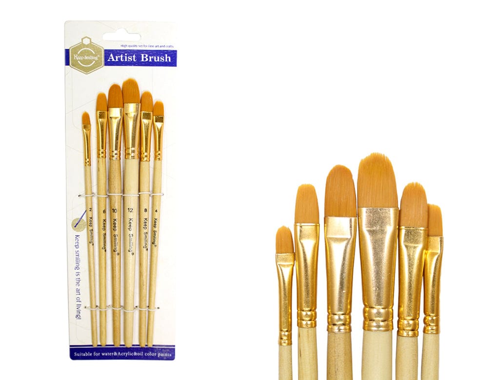 6 Pc Mop Brush Set