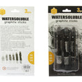 3 Pc Water Soluble Graphite Stick Set