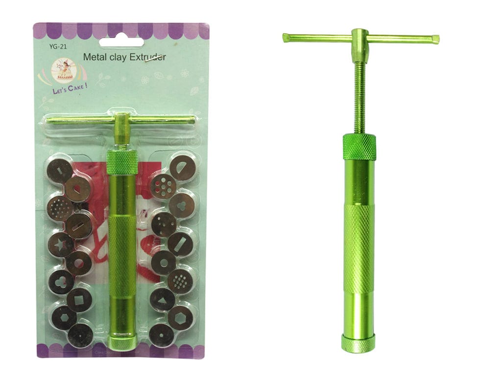 Metal Clay Extruder Set