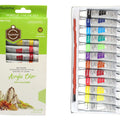 12 Pc Acrylic Colour 12 Ml Set