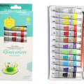 12 Pc Glass Colours 12 Ml Set