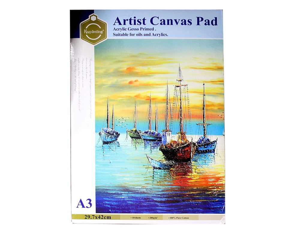A3 Artist Canvas Pad (10Sheet)