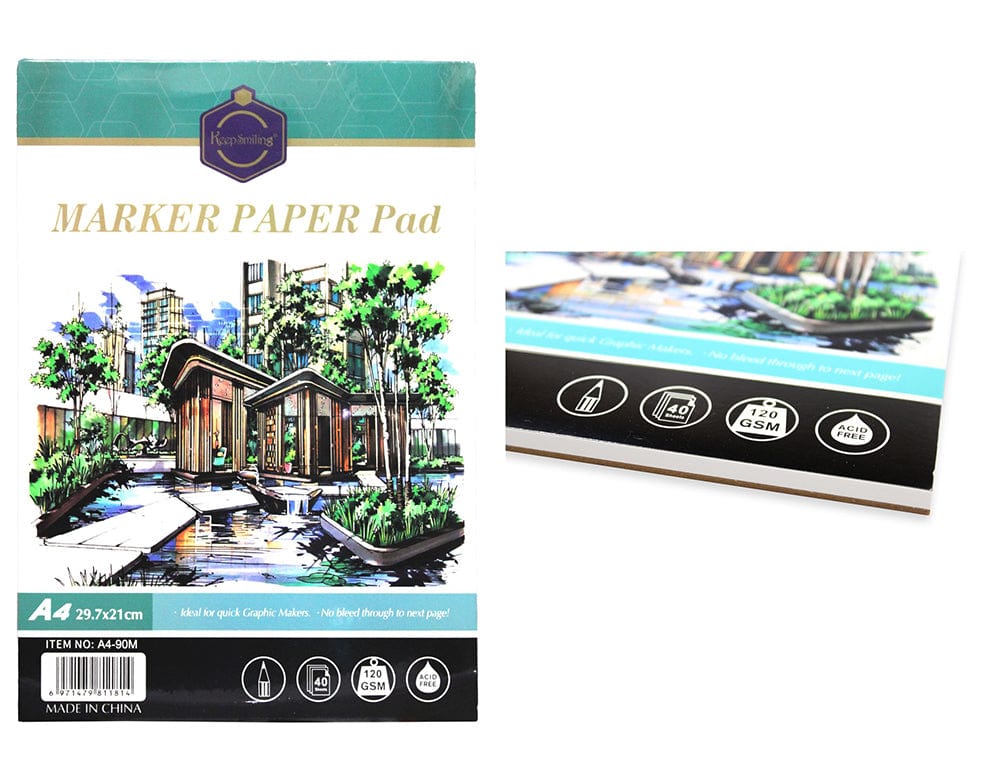 A4 Marker Paper Pad