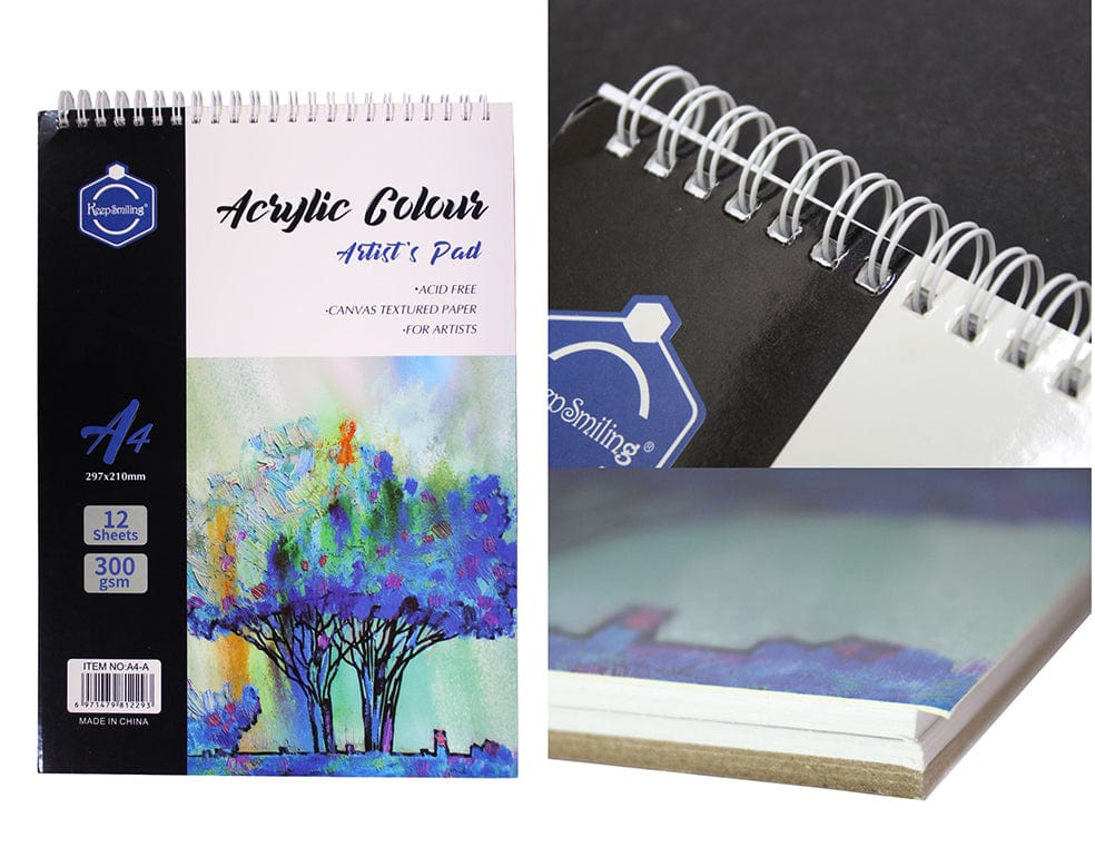 A4 Acrylic Colour Artist’S Pad