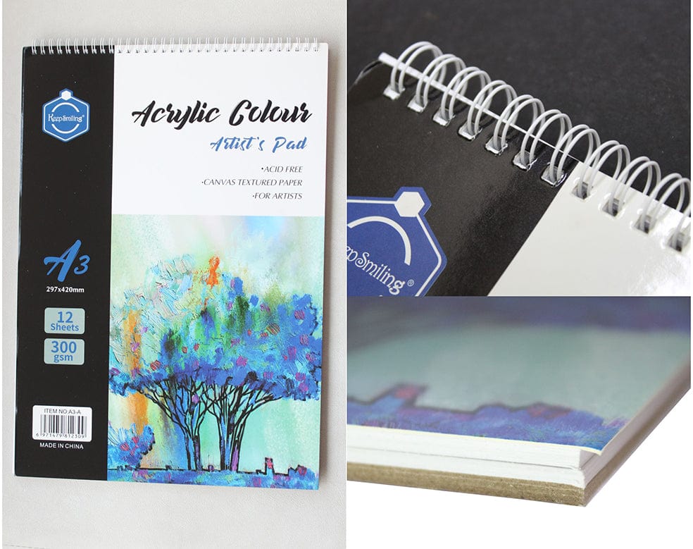 A3 Acrylic Colour Artist’S Pad