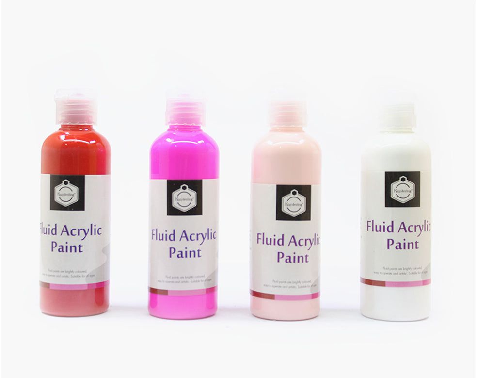 4 In 1 Fluid Acryic Paint Set