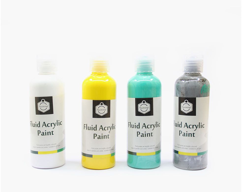 4 In 1 Fluid Acryic Paint Set