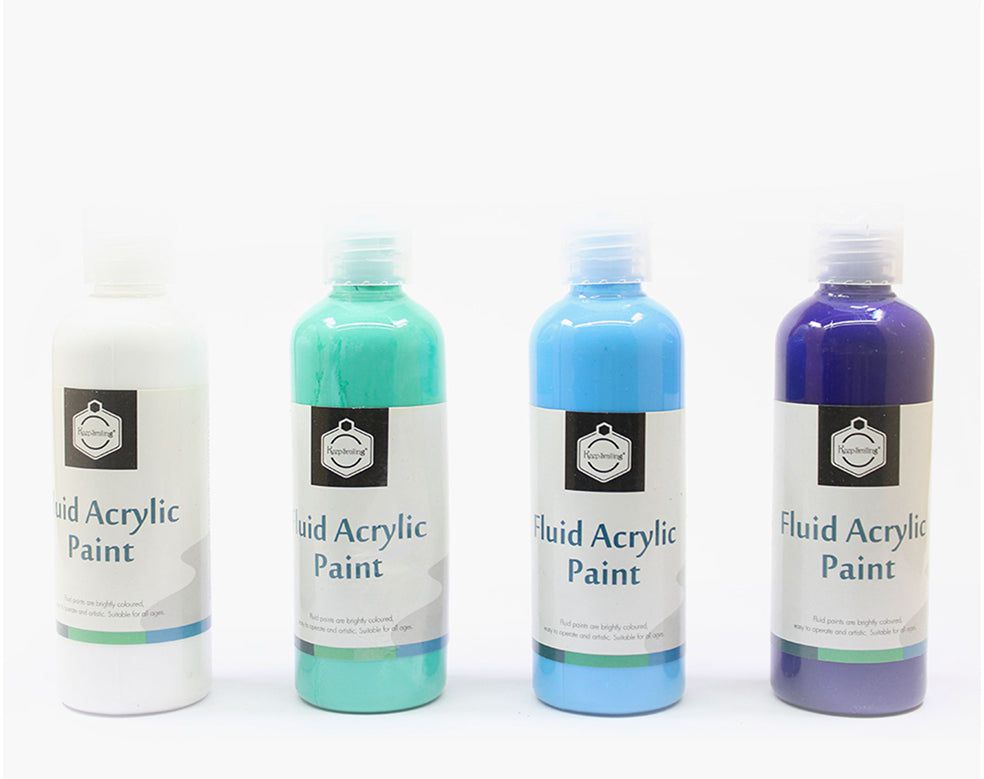 4 In 1 Fluid Acryic Paint Set