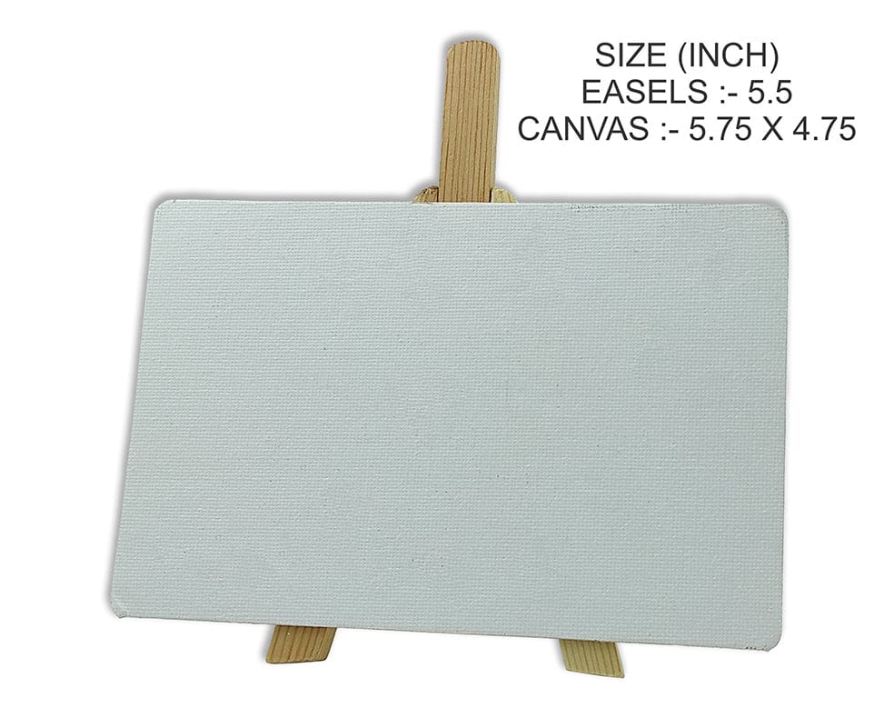 Easel With Rectangle Canvas