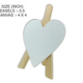 Easel With Heart Canvas