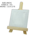 Easel With Square Canvas Frame