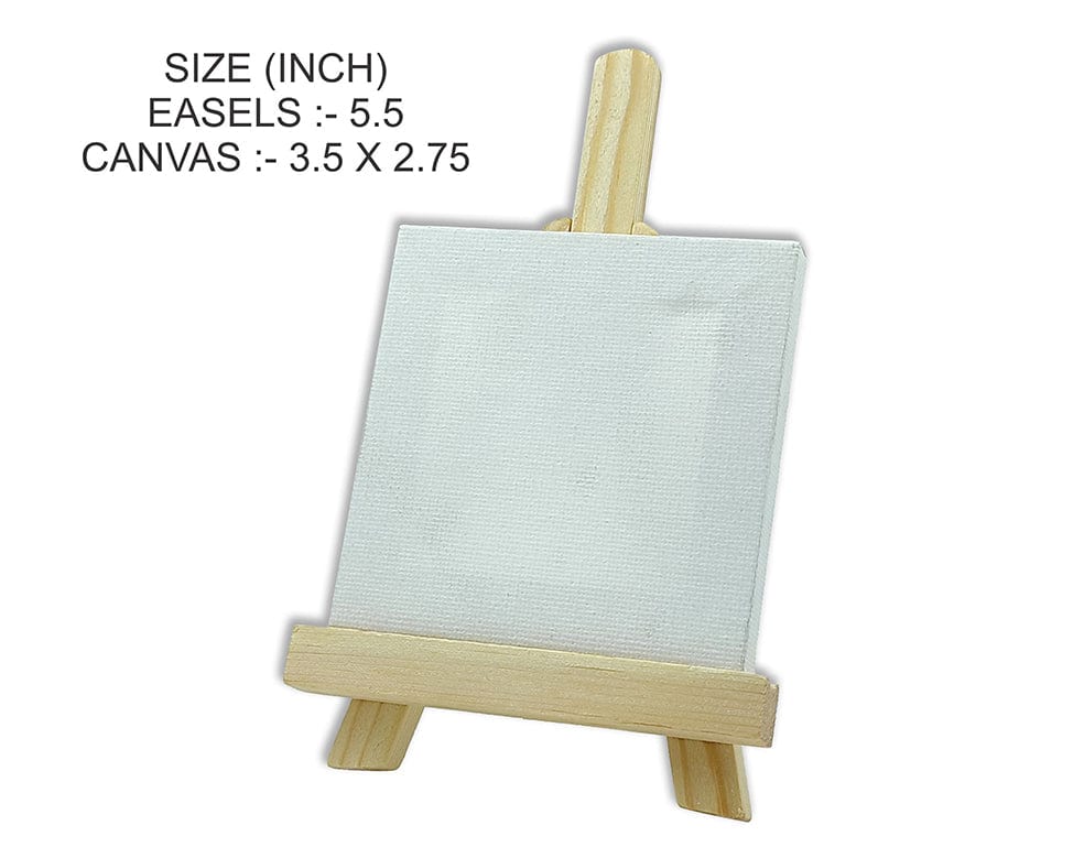 Easel With Square Canvas Frame