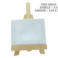 Easel With Rectangle Canvas Frame