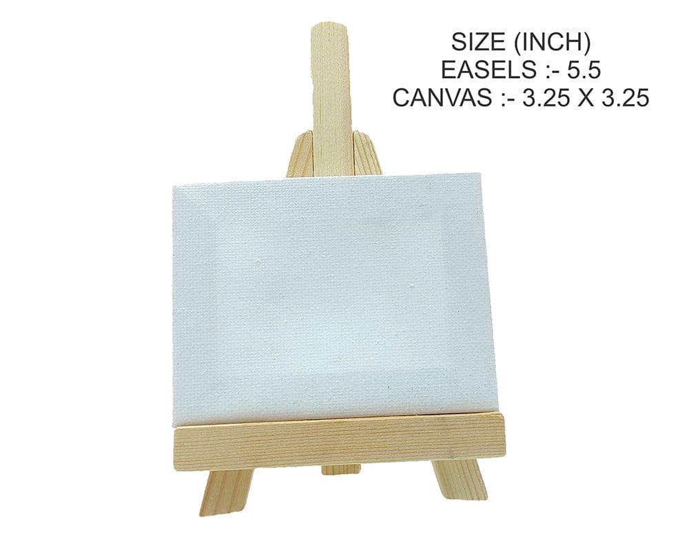 Easel With Rectangle Canvas Frame