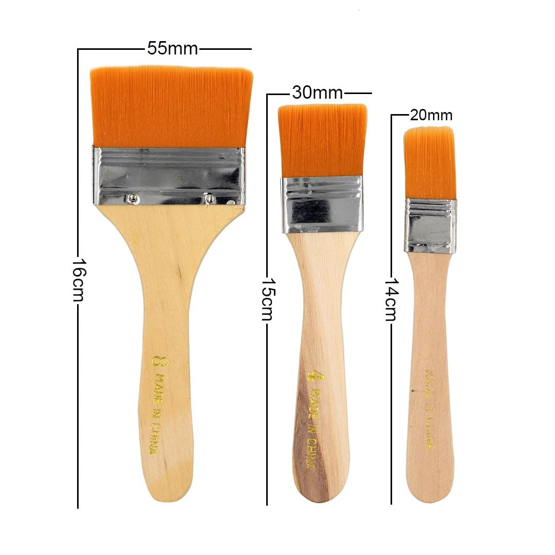 3Pc Wash Brush
