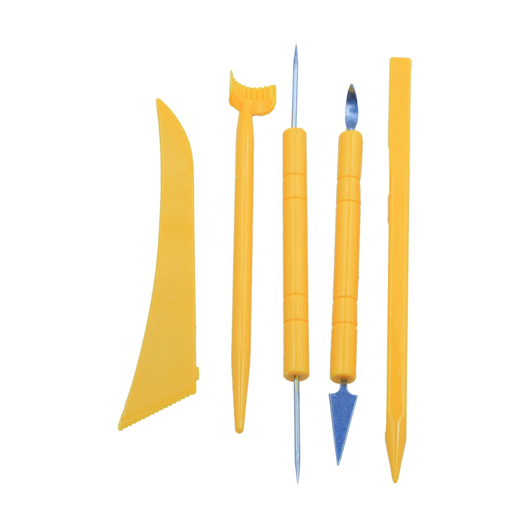 5Pcs plastic Clay Tools set