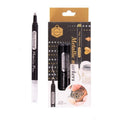 12Pcs Silver Metallic Pen(1box)