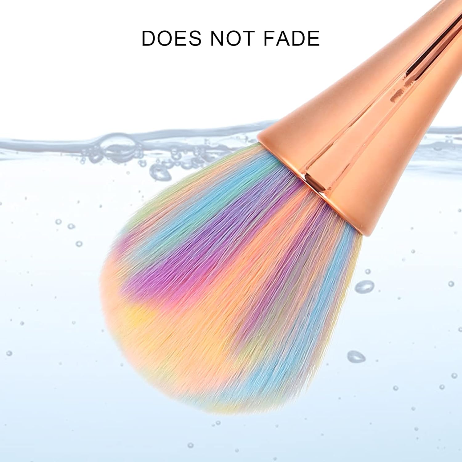 Metallic Handle Powder Brush Blusher