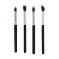 4 in 1 Makeup Art brush set with Black handle