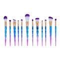 12 in 1 Makeup Art Brush Set With Dual Tone Colour Handle