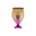 Makeup art brush with marmaid theme handle