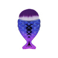 Makeup art brush set with marmaid theme handle