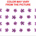 Violet Plum Blossom Pressed Flower