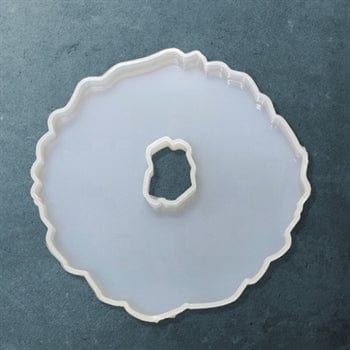 Round Agate Coaster Mould