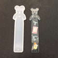 Big Standing Teddy BookMark Mould