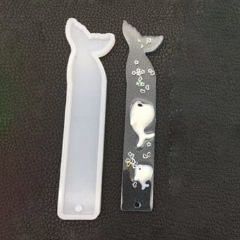 Big Mermaid Tail BookMark Mould