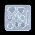 8 Cavity Pendant Jewellery & Keychain Mould (Quit)