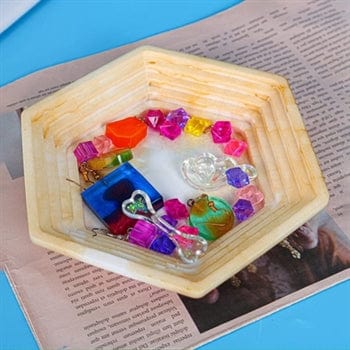 Hexagon Step Bowl Mould