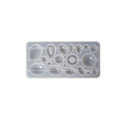 19 Cavity Drop & Oval Gemstone Mould