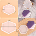 2 In 1 Hexagon Coaster Mould