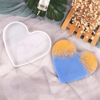 8" Heart Tray & Photo Frame Mould