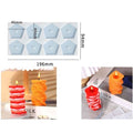 Rotary Building Block Candle Mould