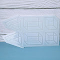 Fake 3-Dimensional Polygon Earring Jewellery Mould