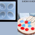 4 Cavity Oval Diamond Jewellery  Mould