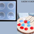 4 Cavity Round Diamond Jewellery Mould