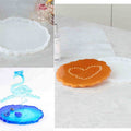 5" Round Agate Heavy Coaster Mould