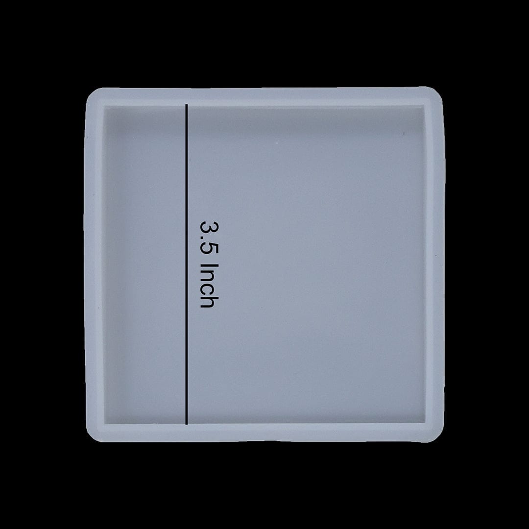 3.5Inch Square Coaster Mould