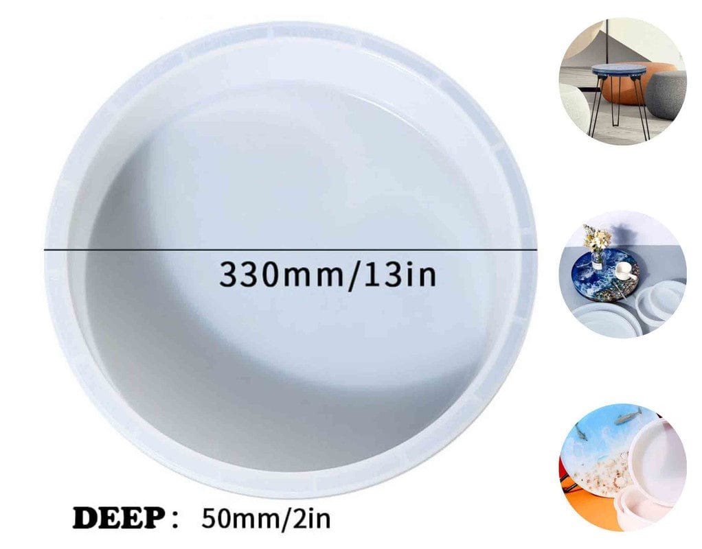 13" Round 50Mm Deep Casting Mould