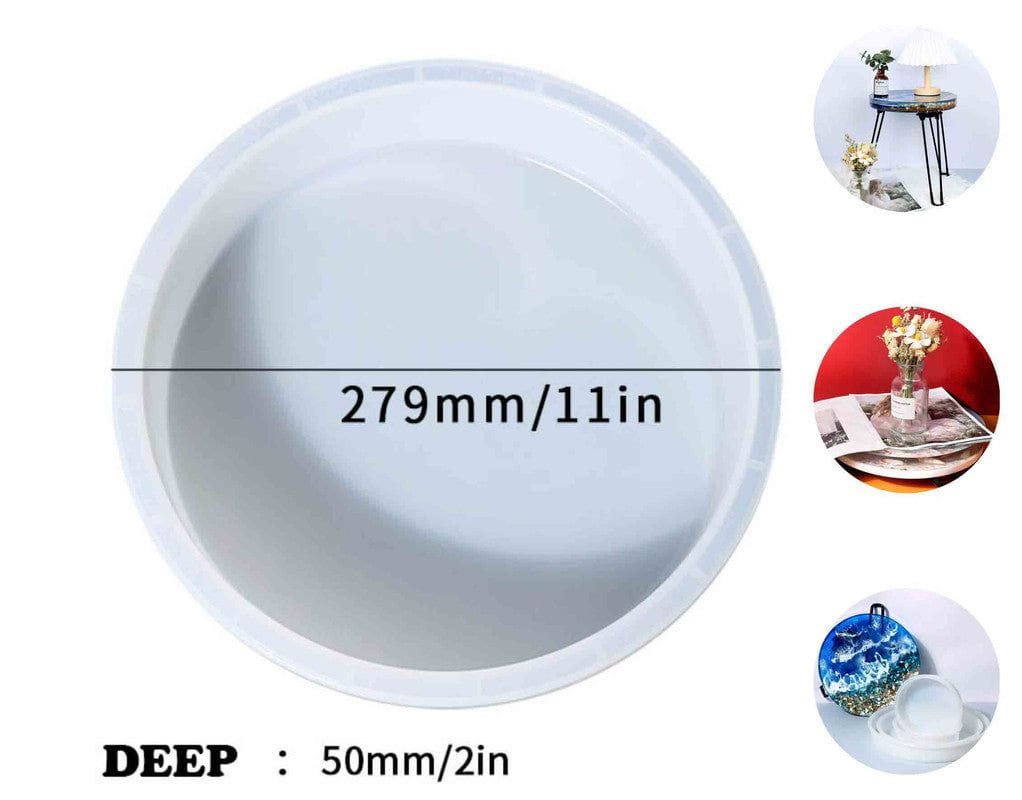 11" Round 50Mm Deep Casting Mould