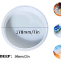 7" Round 50Mm Deep Casting Mould