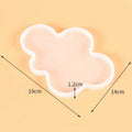 19 X 14 X 1.2 Large Cloud Tray & Coaster Mould