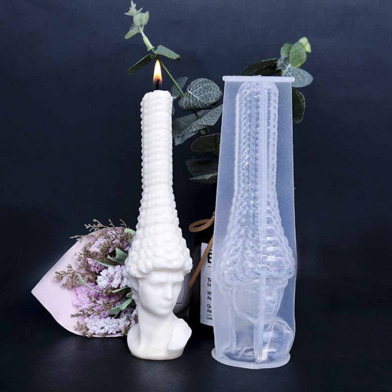 David Portrait Candle Mould