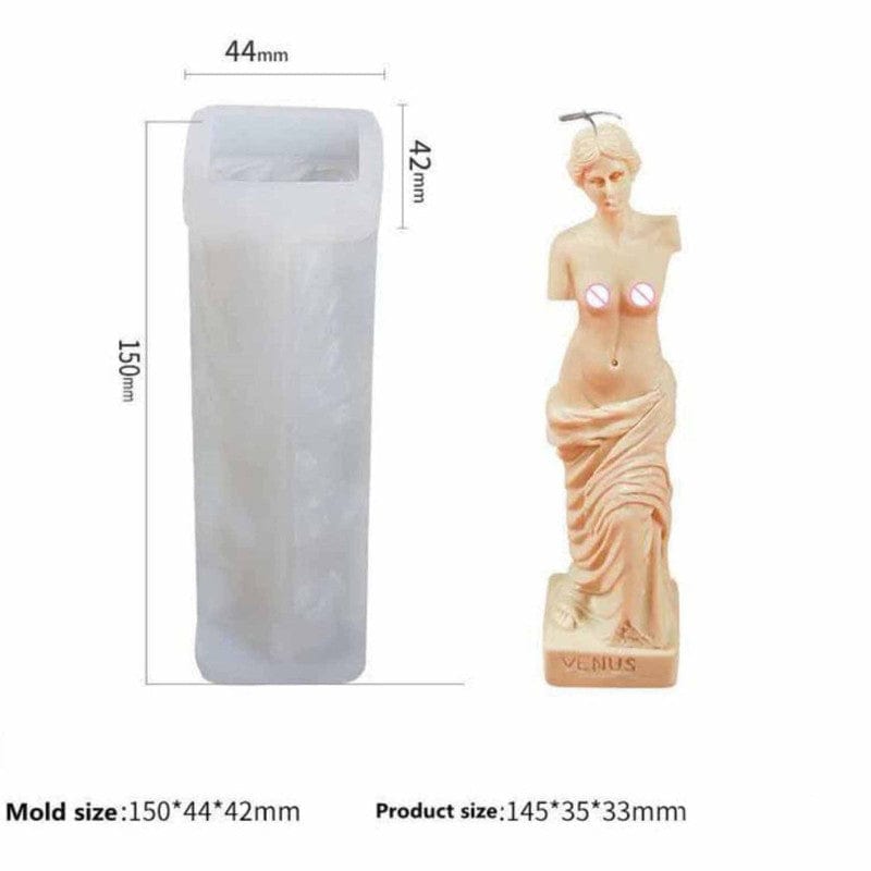 3D Venus Goddess Candle Mould 84440